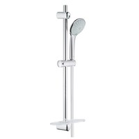 Set de dus Grohe Euphoria 110 Duo cu para de dus 2 jeturi furtun 175cm bara 60cm savoniera 9.5 l/min crom - 1