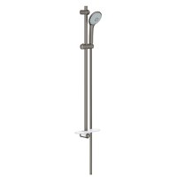 Set de dus Grohe Euphoria 110 Massage cu para dus 3 jeturi bara 900mm si furtun 1750mm brushed hard graphite - 1