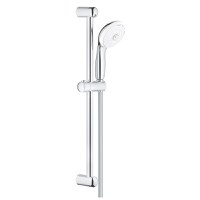 Set de dus Grohe Tempesta 100 cu para de dus 4 jeturi furtun 175cm si bara 60cm crom - 1