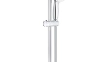 Set de dus Grohe Tempesta 100 cu para de dus 4 jeturi furtun 175cm si bara 60cm crom