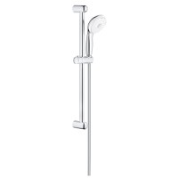 Set de dus Grohe Tempesta 100 cu para de dus 4 jeturi furtun si bara de 60cm crom - 1