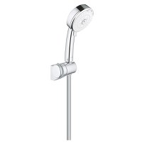 Set de dus Grohe Tempesta Cosmopolitan 100 cu para de dus 3 jeturi furtun 175cm si agatatoare crom - 1