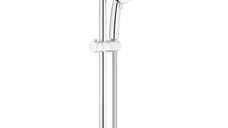 Set de dus Grohe Tempesta Cosmopolitan 100 cu para de dus 3 jeturi furtun 175cm si bara 60cm crom