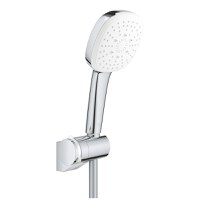 Set de dus Grohe Tempesta Cube 110 cu agatatoare  furtun 175cm si para de dus cu 3 jeturi  crom - 1