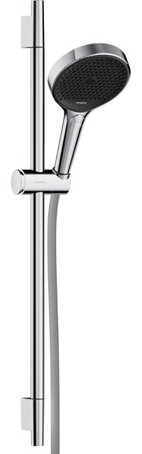 Set de dus Hansgrohe Rainfinity 130 3 tipuri de jet cu bara 60cm furtun 1.6m crom - 1