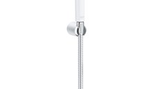 Set de dus igiena intima Grohe Tempesta-F Trigger Spray 30 cu agatatoare si furtun 125cm 5.7 l/min crom-alb