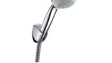 Set dus Hansgrohe Crometta 85 Vario/Porter chrome include furtun 1600mm