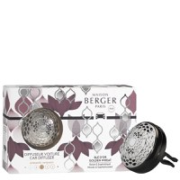 Set odorizant masina Berger Quintessense Silver + rezerva ceramica Golden Wheat - 1