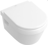 Set vas WC suspendat Villeroy & Boch Omnia Architectura DirectFlush cu capac inchidere lenta - 1