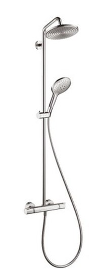 Showerpipe Hansgrohe Raindance S 240 EcoSmart cu 1 jet - 1