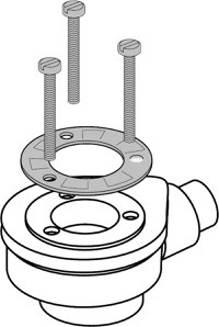 Sifon cadita de dus Villeroy & Boch Tempoplex Plus 90 fara capac - 1