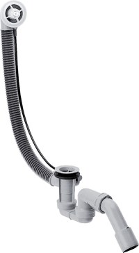 Sifon cu preaplin pentru cada Hansgrohe Flexaplus Basic fara ornamente - 1