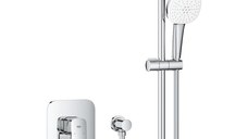 Sistem de dus incastrat Grohe Cubeo Tempesta 110 cu bara necesita corp ingropat crom