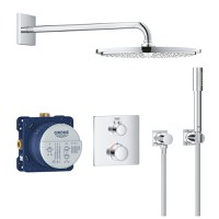 Sistem de dus incastrat Grohe Grohtherm Perfect Rainshower Cosmopolitan 310 crom - 1