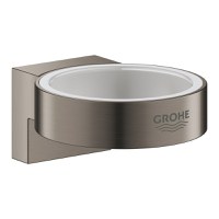 Suport de perete pentru pahar Grohe Selection brushed hard graphite - 1