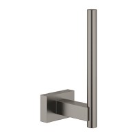 Suport rezerva hartie igienica Grohe Essentials Cube Brushed Hard Graphite - 1