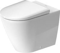 Vas wc Duravit D-Neo Rimless 37x58cm back-to-wall pentru rezervor ingropat - 1