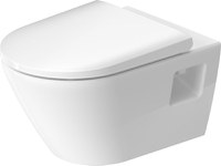 Vas wc suspendat Duravit D-Neo Rimless 37x54cm alb - 1