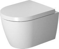 Vas WC suspendat Duravit Me by Starck Rimless Compact 48x37cm HygieneGlaze alb alpin - 1