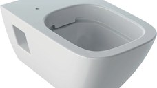 Vas WC suspendat Geberit Selnova Square Rimfree 35x54cm alb