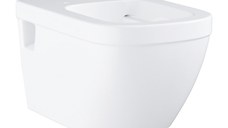 Vas wc suspendat Grohe Euro Ceramic Rimless 37.5x54cm alb