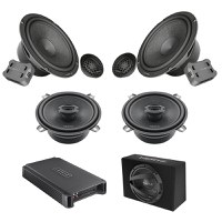 Pachet Difuzoare Auto cu subwoofer Dacia Sandero 2 2016-2020 Hertz Cento 1500 W - 1