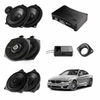 Pachet sistem audio Plug&amp;Play Audison dedicat BMW K4E X4M + Amplificator AP 8.9bit 520W + Conectica dedicata - 1