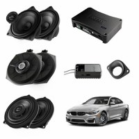 Pachet sistem audio Plug&amp;Play Audison dedicat BMW K4M K4M + Amplificator AP 8.9bit 520W + Conectica dedicata - 1