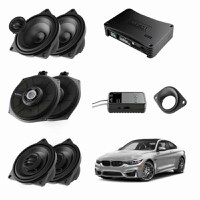 Pachet sistem audio Plug&amp;Play Audison dedicat BMW K4M X4M + Amplificator AP 8.9bit 520W + Conectica dedicata - 1