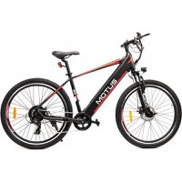 Bicicleta electrica Motus MTB MOTMTB001, 27,5inch, 48 cm, 25 km/h, 65 km (Negru) - 1