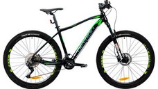 Bicicleta Mtb Devron 2023 RM3.7 - 27.5 Inch, M (Negru/Verde)