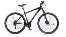 Bicicleta MTB-HT Carpat MONTAN C2758H, Shimano Tourney TZ, 7 viteze, Roti 27.5 Inch, Cadru Aluminiu, Frane pe Disc (Negru/Gri)