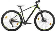 Bicicleta MTB Sprint Apolon Pro 29 Negru Mat/Verde Neon 520 mm 2022