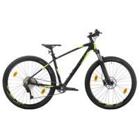 Bicicleta MTB Sprint Apolon Pro 29 Negru Mat/Verde Neon 520 mm 2022 - 1