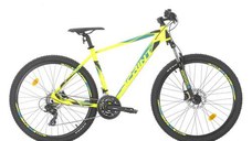 Bicicleta MTB Sprint Maverick 29, 480 mm, 2021, Verde Neon Mat