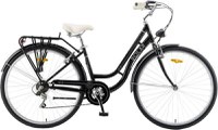 Bicicleta Oras Polar Grazia Retro 6s, roti 28 inch, carul otel L, 6 Viteze, Negru - 1