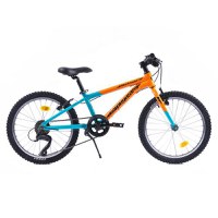 Bicicleta Pegas Mini Drumet 20 inch, MTB copii, Portocaliu/Turcoaz - 1