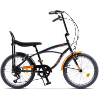 Bicicleta Pegas Strada Mini 7S, 20 inch (Negru) - 1