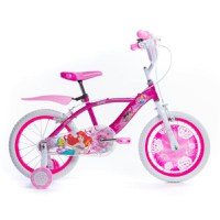 Bicicleta pentru copii Huffy Disney Princess, roti 16'' (Roz) - 1