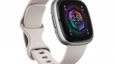 Ceas activity tracker Fitbit Sense 2, GPS, NFC, Bluetooth, Waterproof (Alb)