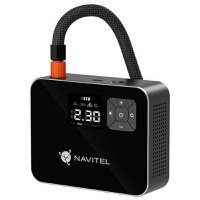 Compresor vehicule electrice NAVITEL 16.8WH AIR15AL, 120PSI/8.27 bar, Intrare USB-С (Negru) - 1