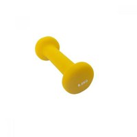 Gantera Neopren TECHFIT, 0.5 kg, Galben - 1