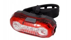 Stop bicicleta 5 LED-uri SMD, Esperanza, 120 lumeni, acumulator reincarcabil USB, 5 moduri lumina