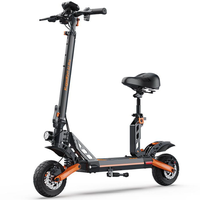 Trotineta electrica KUGOO KIRIN G2 Pro, Viteza maxima 45 Km/h, Autonomie 55 Km, Motor 600W, Roti pneumatice 9inch (Negru) - 1