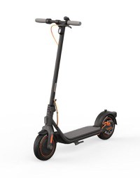 Trotineta electrica Ninebot by Segway KickScooter F40E, Viteza maxima 25 Km/h, Autonomie 30-40 Km, Motor 350 W, IPX5, Bluetooth, Roti 10inch (Gri) - 1