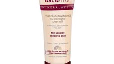 1510 ASLAVITAL Masca Detoxifianta Cu Carbune, 100 ml