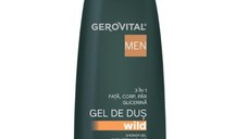 4520 GH3 Men Gel de dus Wild 3 in 1, 400 ml