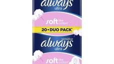 ALWAYS Sensitive duo pack Ultra Plus, 20 bucati