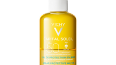 Apa de protectie solara cu acid hialuronic, pentru față și corp SPF50+ Capital Soleil, 200ml, Vichy