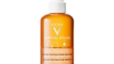 Apa de protectie solara pentru un bronz sporit SPF50 Capital Soleil, 200ml, Vichy